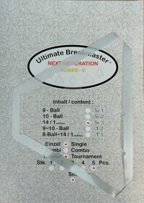 Ultimate Breakmaster 14.1 - Turnierset mit 5 Stück