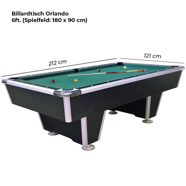 Orlando Pool-Billard-Tisch