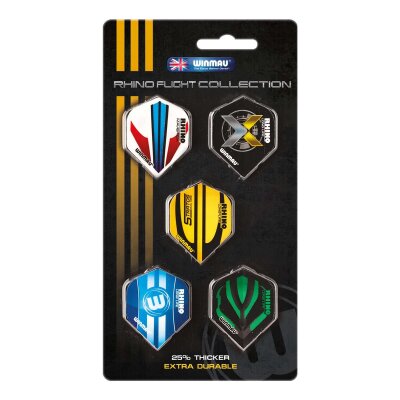 Winmau Rhino Darts Flight Collection Design 8115 5er