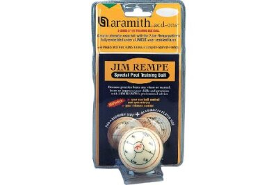 Jim Rempe Trainingsball von Aramith 57,2 mit Buch in...