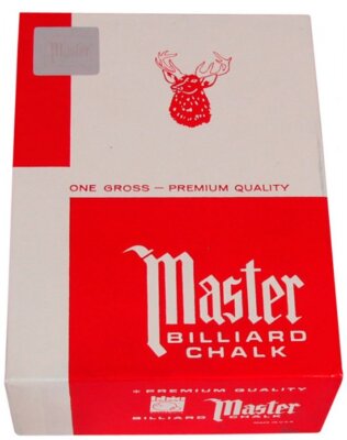 Master Chalk Billardkreide 144 Stück grün