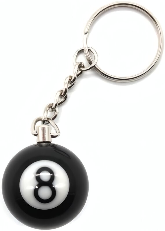 Billard Schlüsselanhänger Nr. 8