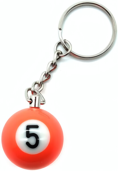 Billard Schlüsselanhänger Nr. 5