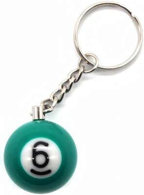 Billard Schlüsselanhänger Nr. 6