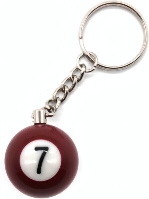 Billard Schlüsselanhänger Nr. 7