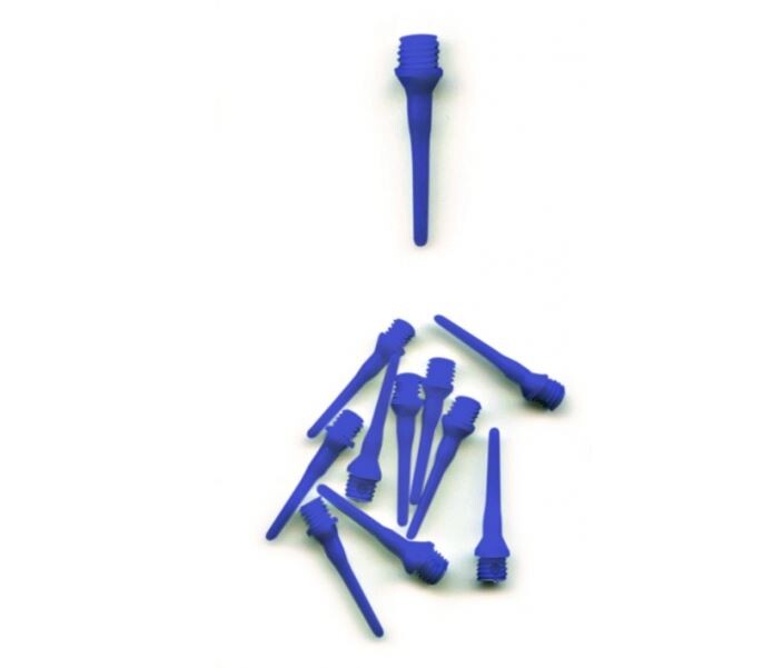 Tufflex Soft-Dartspitzen 1000 Stück SHORT 20mm 2ba-Gewinde, div Farben Grün