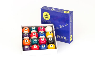 38mm kleine Pool-Billard-Kugeln 6 Fuss