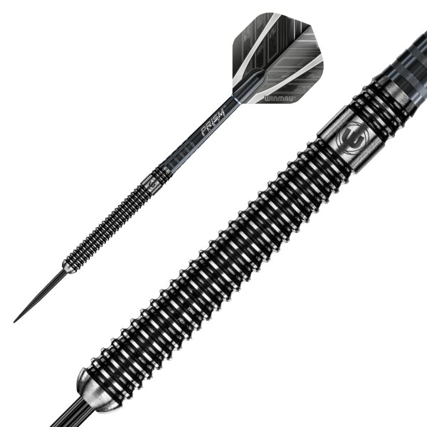 Winmau Blackout 90% Tungsten Steel Darts 26 Gramm