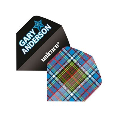 Unicorn Gary Anderson Big Wing Flights Dark Tartan