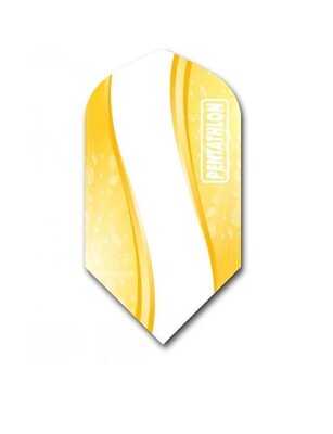 Pentathlon Vizion Spiro Slim Dart Flights Yellow