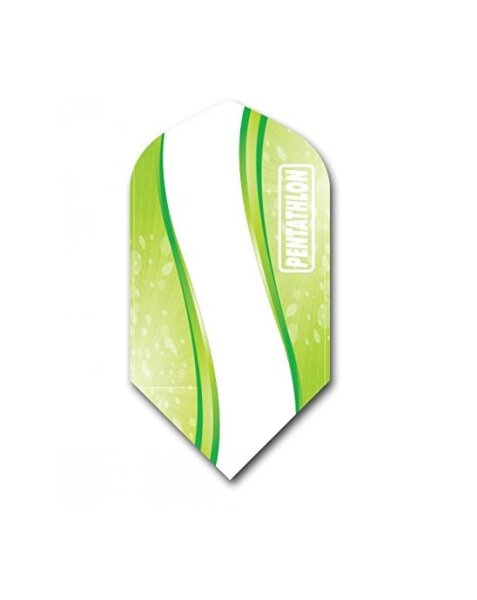 Pentathlon Vizion Spiro Slim Dart Flights Green