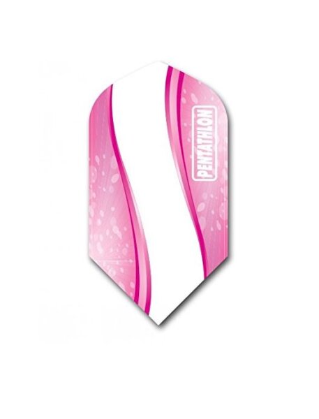 Pentathlon Vizion Spiro Slim Dart Flights Pink