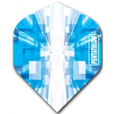 Pentathlon Vizion Star Burst Standard Dart Flights Blue