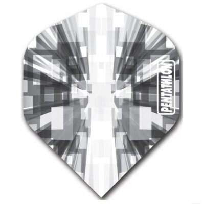 Pentathlon Vizion Star Burst Standard Dart Flights Black