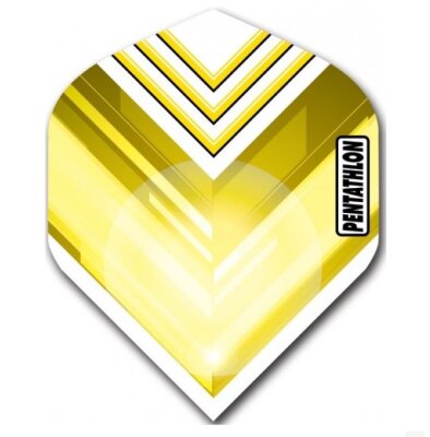 Pentathlon Vizion V Standard Dart Flights Yellow