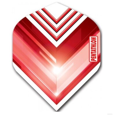 Pentathlon Vizion V Standard Dart Flights Red