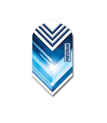 Pentathlon Vizion V Slim Dart Flights Blue