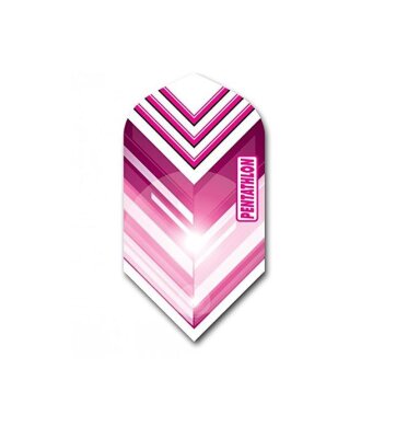 Pentathlon Vizion V Slim Dart Flights Pink