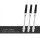 L-Style L Shafts Carbon Spinning Slim 370 (51mm) intermediate plus Silent Carbon White