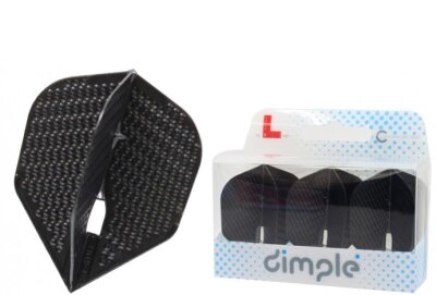 L-Style Champagne Ring L Flights Dimple Standard Black