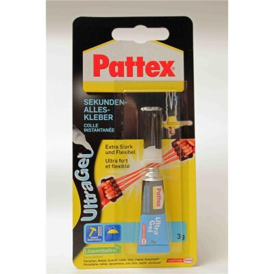 Pattex Ultragel Sekundenkleber Tube 3g.