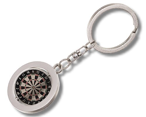 Schlüsselanhänger Dartboard Metall