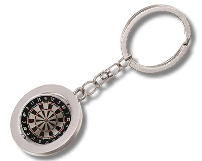 Schlüsselanhänger Dartboard Metall