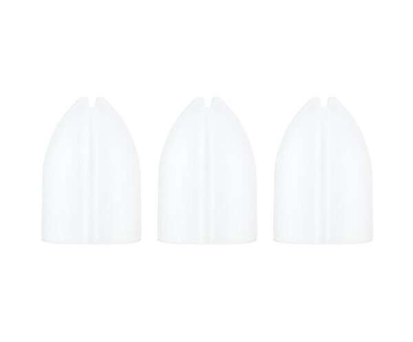 L-Style Shell Lock Rings Weiß