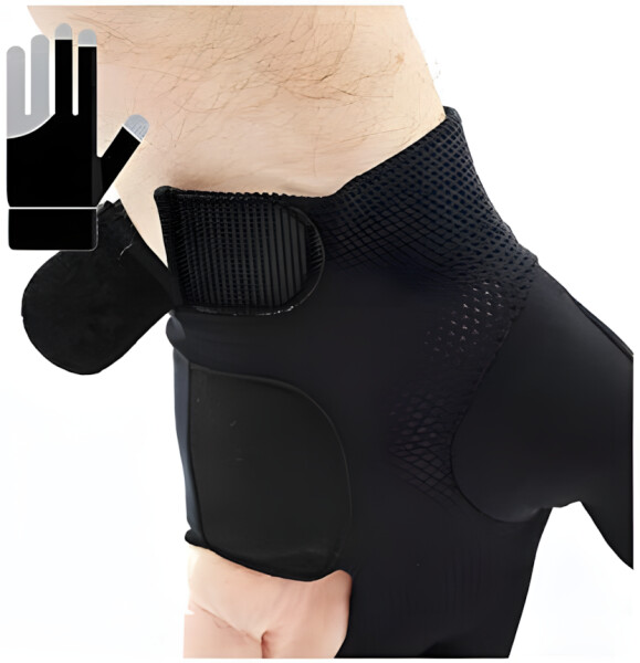 Handschuh Kamui (NEU) rechte Hand, schwarz, L