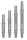 L-Style L Shafts Clear Black Straight 260 Intermediate