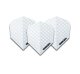 Harrows Dimplex Standard Dart Flights Weiß