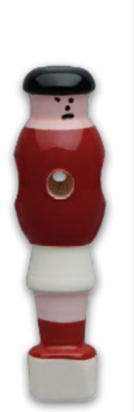 Kickerfigur Holz 8,3mm/16 rot