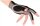 Handschuh Predator Second Skin, 3-Finger, schwarz-grau, S&M