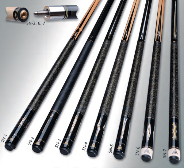 Marathon SNIPER SN-7 Pool Billard Queue 58" 13mm