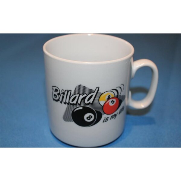 Kaffeebecher Billard