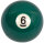 Einzelne - Ersatz Aramith Pool Billard Kugel "Premier" - Nummer 6 in 54mm