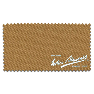 SIMONIS Billard Cloth - Pool Tuch 860/165cm CAMEL/lfd....