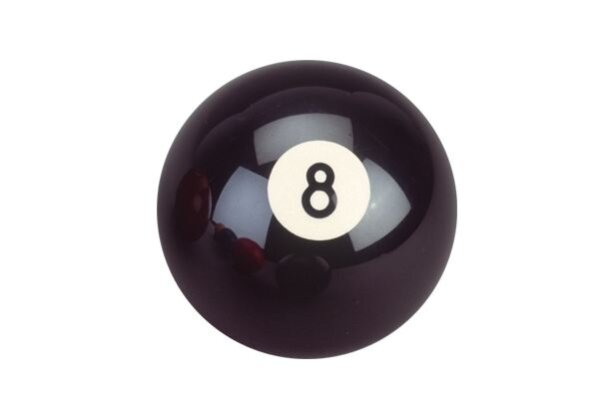 Einzel Ersatz Pool-Billard-Kugel schwarz Ball Nr 8