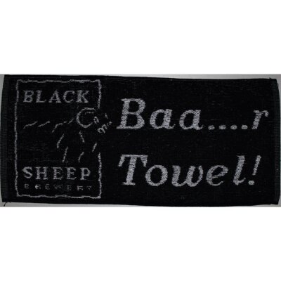 Queuepflege-Handtuch - Black Sheep - Bar Towel