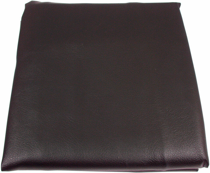 Abdeckplane De Luxe Kunstleder 9-Fuss für Pooltische, schwarz