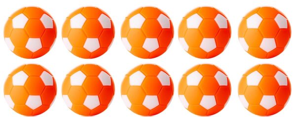 Kickerball WINSPEED-10er Set-orange/weiß