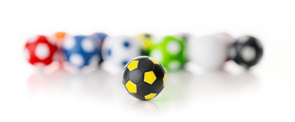 Kickerball WINSPEED schwarz/gelb