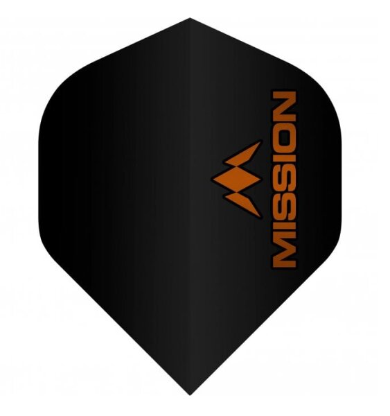 Mission Logo Standard Flights Orange 100 Micron