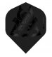 Mission Kuro Standard Darts Flights Schwarz 100 Micron