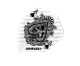 Harrows Dimplex Standard Flights Ace of Spades 3 Sets