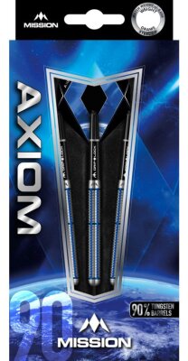 Mission Axiom Blue Titanium M2 90% Tungsten 22g Steeldarts