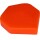 Finger Grip Wachs in Dartflight-Form Orange