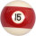 Ventura Economy Pool ball 57.2mm Nr. 15
