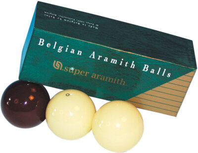 Super Aramith Billard Kugeln Set 61,5 mm dunkelrot