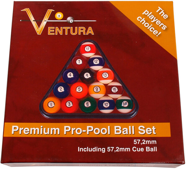 Ventura Premium Pro Pool-Billard-Bälle